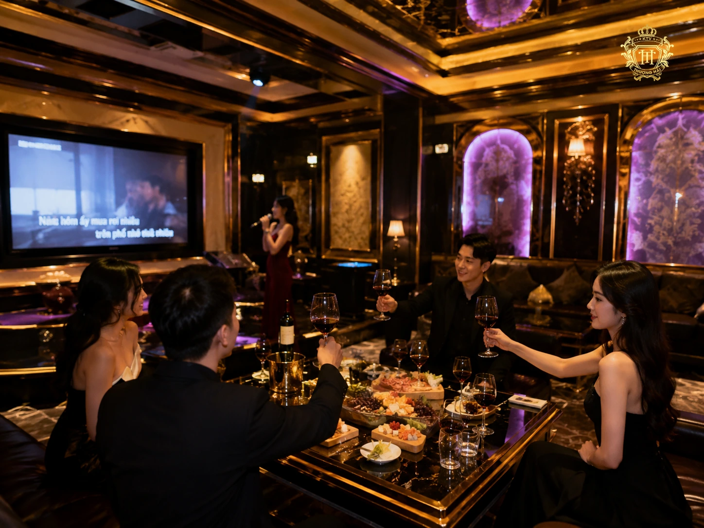 Các gói tiệc rượu vang tại Thượng Hải KTV