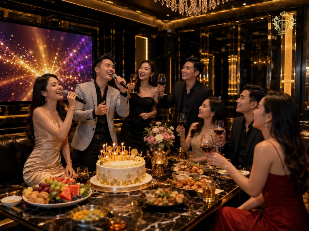 Đặt tiệc sinh nhật trọn gói tại Thượng Hải KTV
