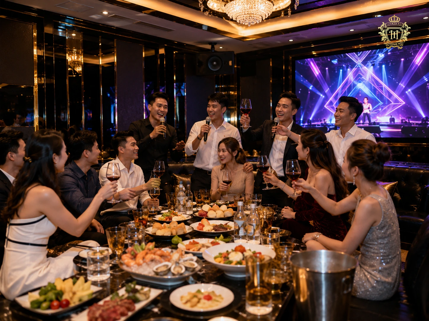 Địa điểm tổ chức tiệc doanh nghiệp tại Thượng Hải KTV