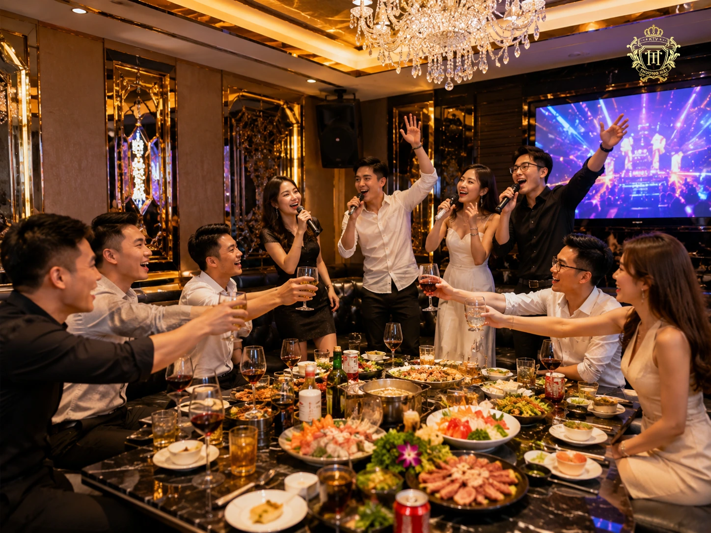 Dịch vụ tổ chức tiệc công ty chuyên nghiệp tại Thượng Hải KTV