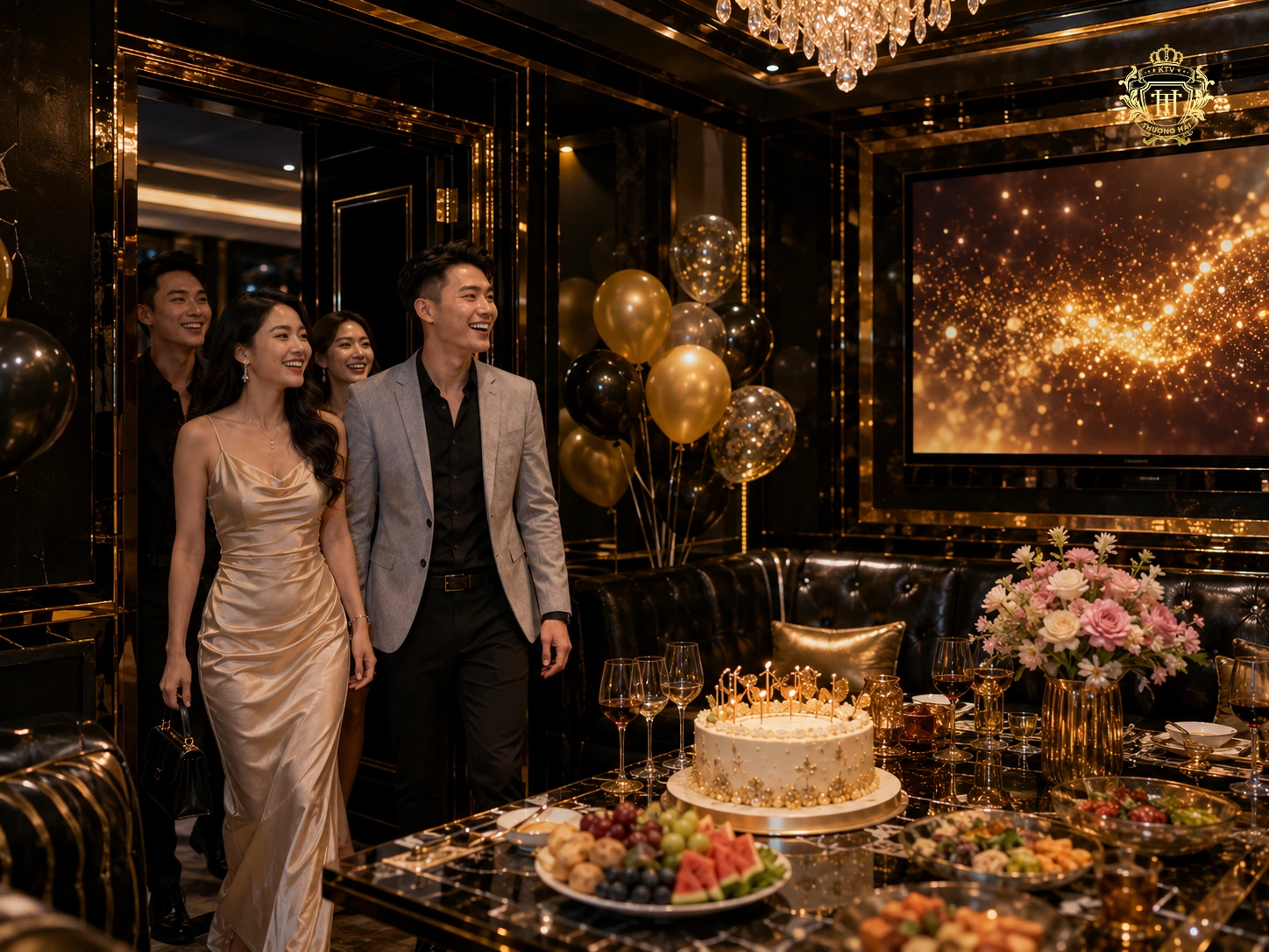Tổ chức sinh nhật phòng karaoke sang trọng tại Hà Nội