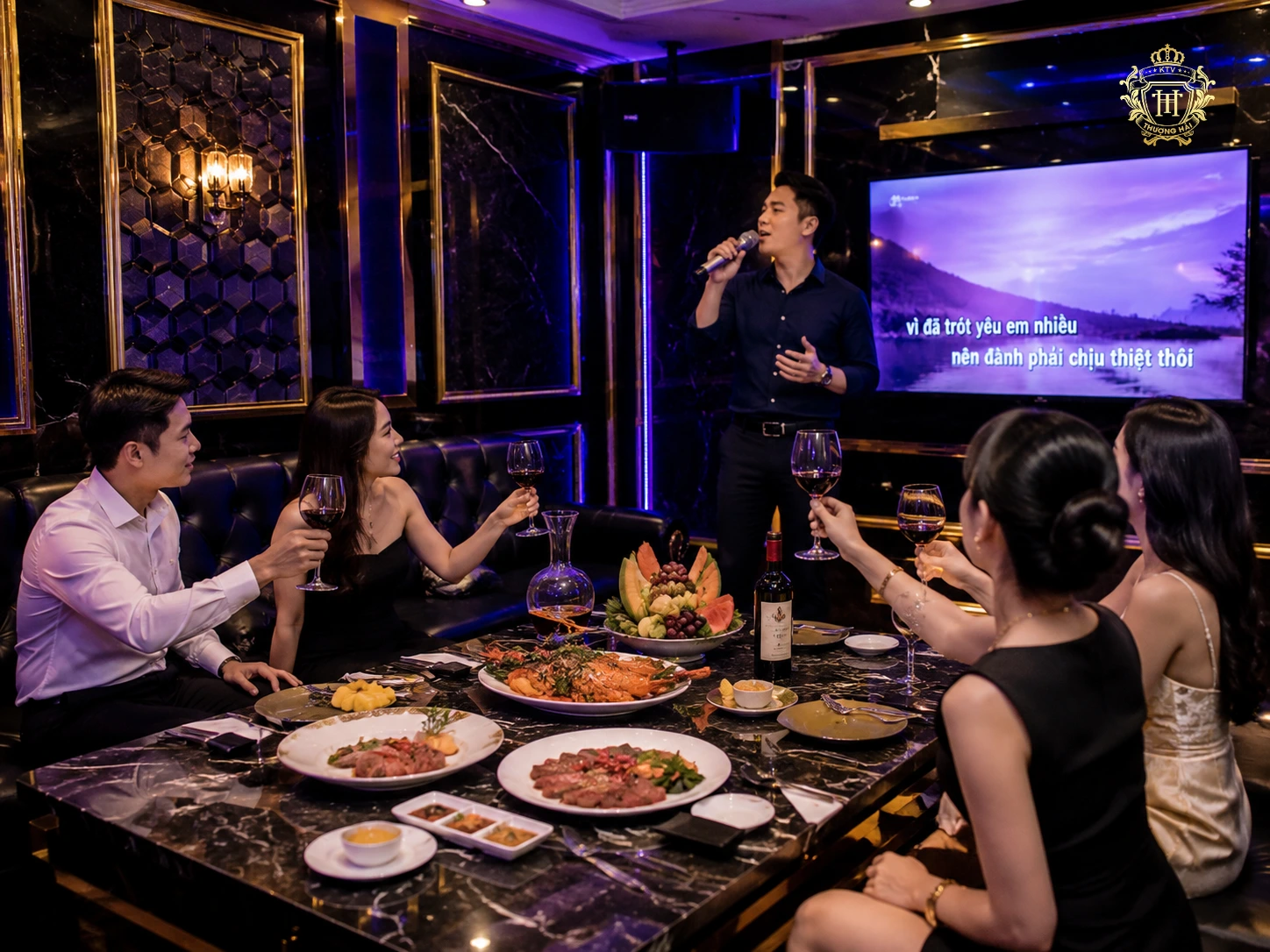 Tổ chức sự kiện riêng tư trong phòng karaoke VIP